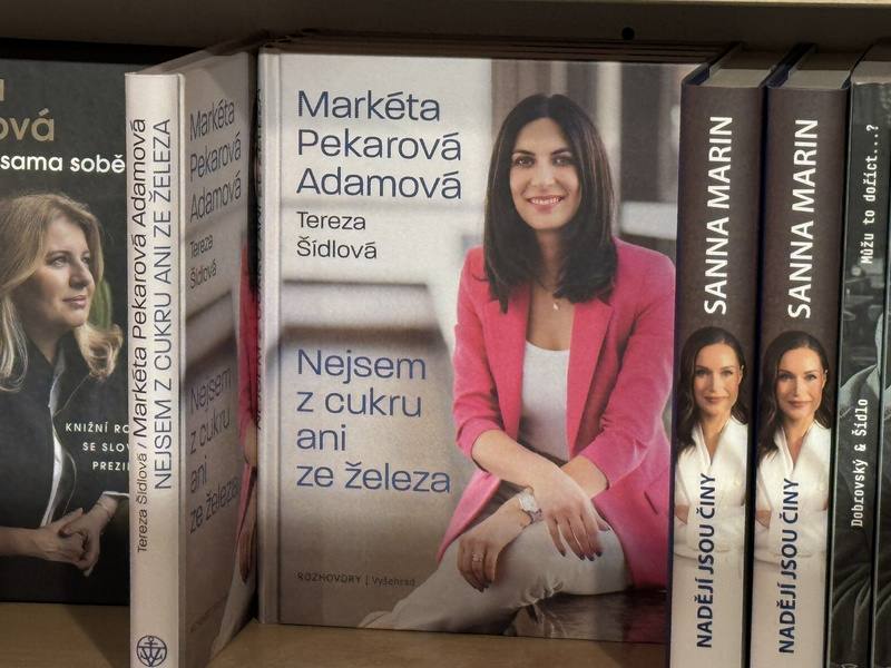 甫卸任捷克眾議長的艾達莫娃，在她的新書「我不是糖做的，也不是鐵做的」，揭露自己淡出政壇的原因，以及2023年備受矚目的台灣行