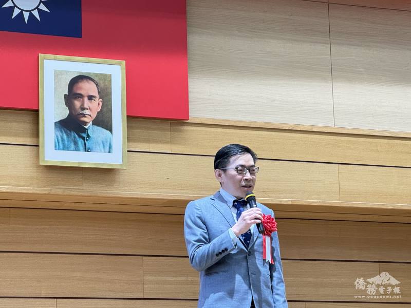 駐橫濱辦事處處長范振國致詞