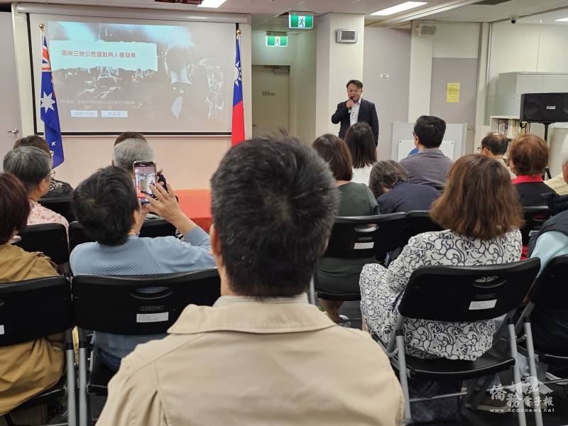 李孟居以親身經歷提醒鄉親審慎看待赴中港澳之風險