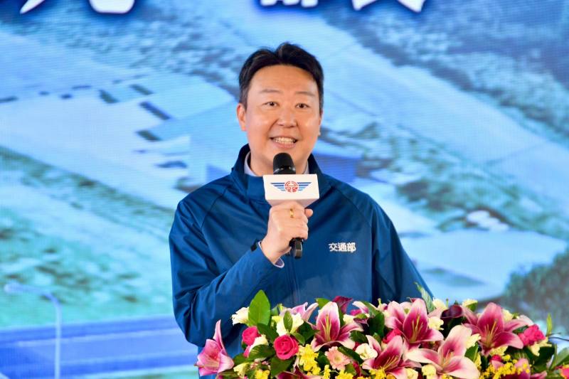 行政院長卓榮泰出席「台61 線快速公路新北市-苗栗縣路段平交路口改善工程-新北段」動土祈福典禮