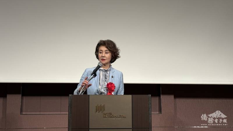參議院議員石井苗子致詞