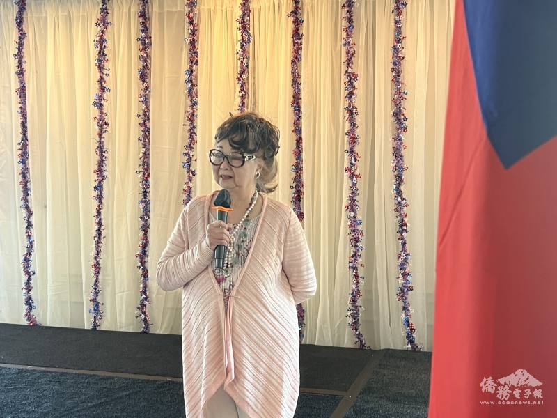 僑務諮詢委員崔競乾致詞