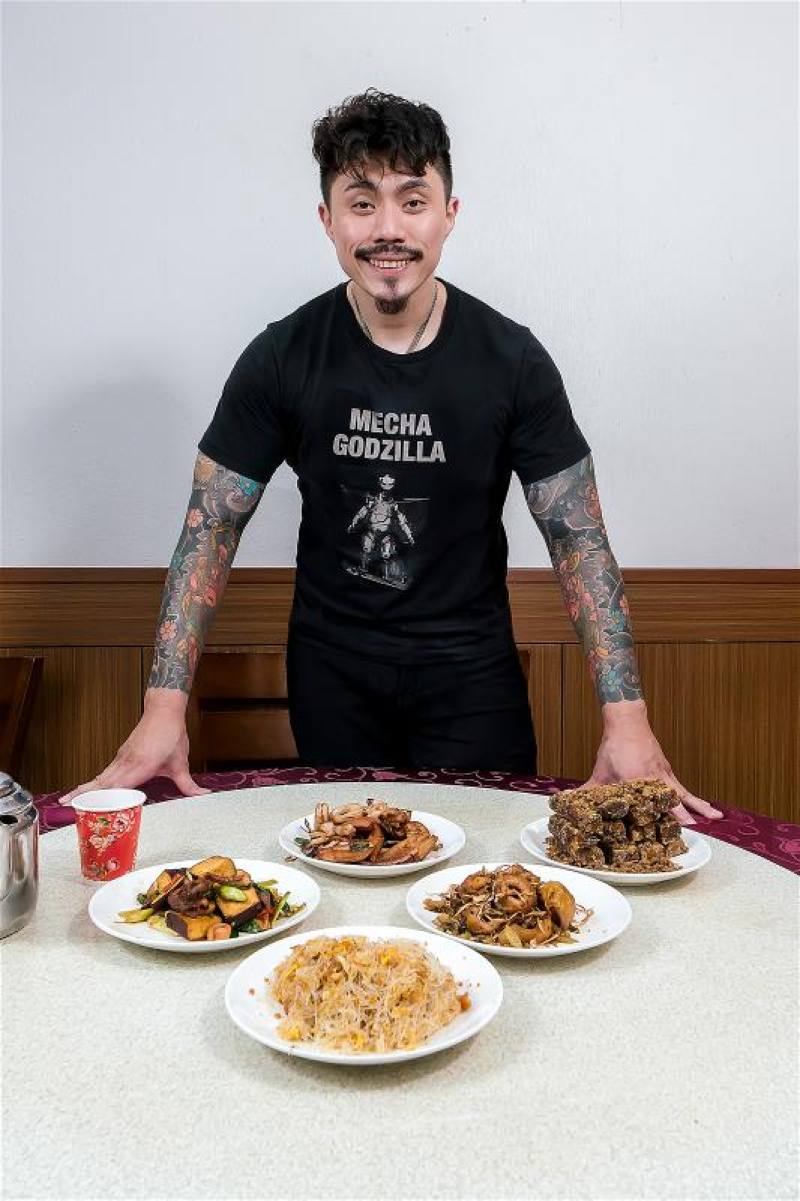 廖政竑的私廚料理頗多熱炒菜色，兼具火焰快炒的豪情與私家菜的別緻