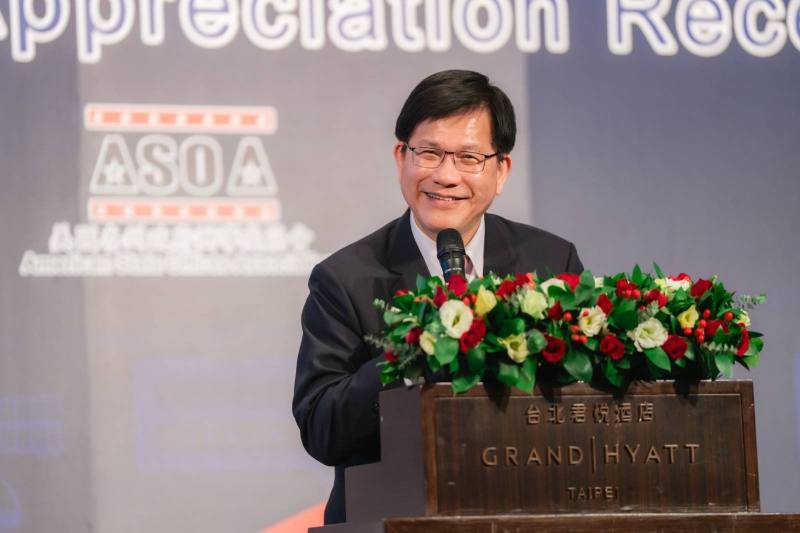 外交部長林佳龍於「外交部與美國各州政府辦事處協會感恩之夜」致詞