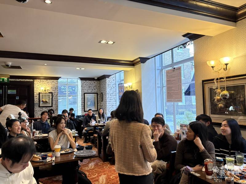 粘嘉珍的分享內容豐富，校友們也踴躍發問