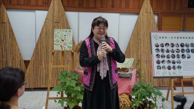 卓清國小劉千瑜校長感謝花蓮場協助學校小米復耕食農教育