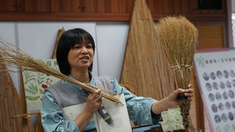 保種作者陳美齡老師表示各個作物在原民都有特別的利用方式