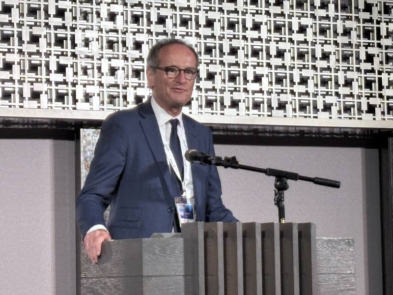 比利時台北辦事處與國際經濟合作協會27日共同舉辦「比利時-台灣科技之夜」，比利時科技產業聯盟（AGORIA）執行長史戴克思（圖）期望能進一步共同強化供應鏈、價值鏈