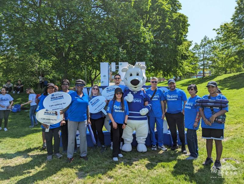 黃柏翔與Senior Helpers團隊參與社區推廣活動