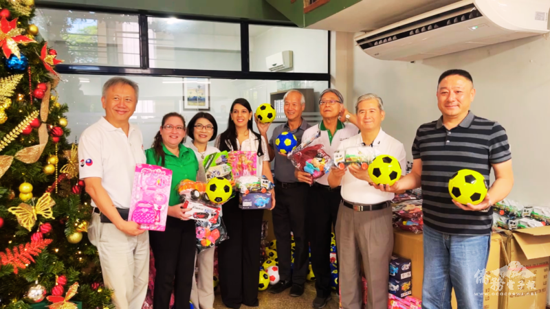 臺灣政府與僑團長期協助省府發展社福與兒童福利