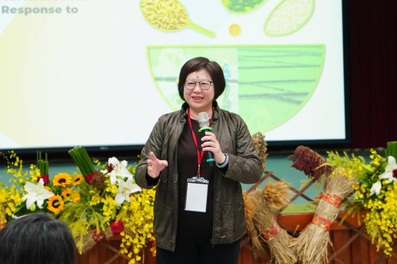 農業部戴玉燕參事為本次論壇開場致詞。