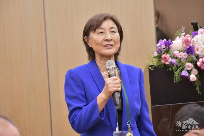 共同團長、聖地牙哥臺美基金會執行長歐春美致詞