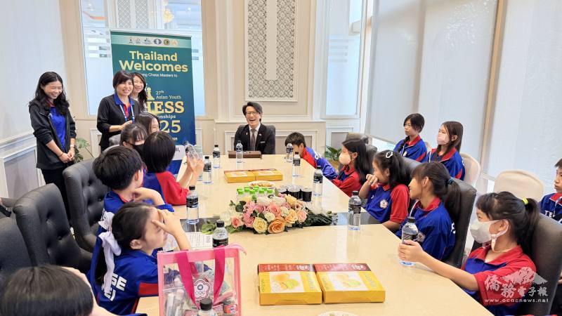 董思齊致詞鼓勵小小選手