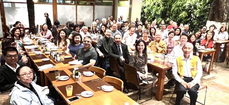 感謝餐會出席者合照