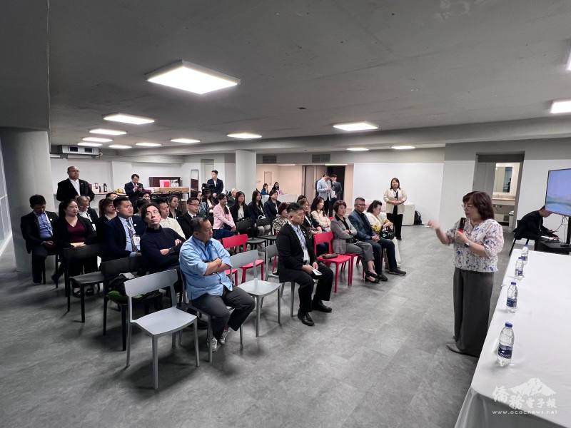 駐阿根廷大使謝妙宏鼓勵青商走出僑界，創造臺灣與拉美青年更深的連結