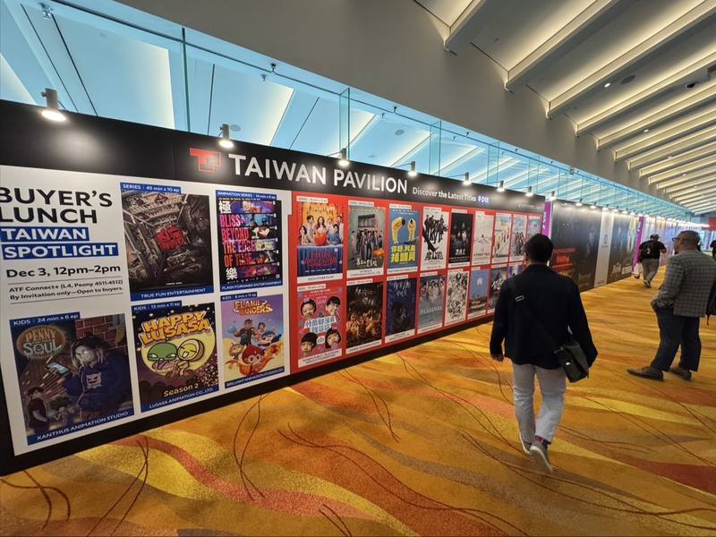 亞洲電視論壇及內容交易市場展在新加坡登場，台灣館帶來多部作品受到矚目。