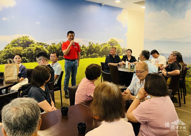 澳洲聯邦眾議員林文清致詞