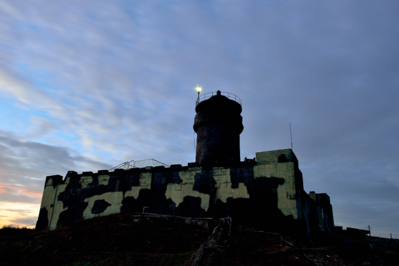 經歷60餘年復燈的烏坵嶼燈塔