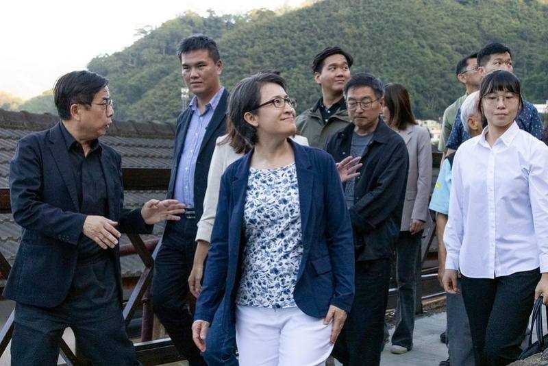 副總統參訪出磺坑文化創生