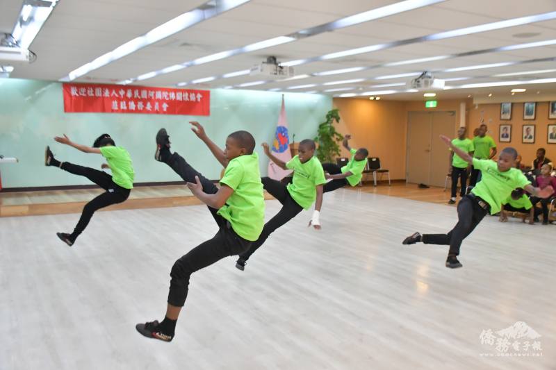 學員帶來武術表演