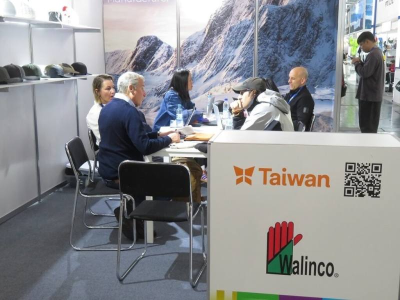 台灣紡織業力拓非美市場，紡拓會號召15家企業組成台灣館，參加今年德國慕尼黑運動用品展（ISPO Munich）。（紡拓會提供）