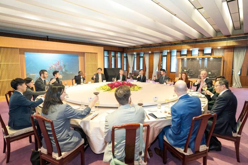 外交部政務次長陳明祺款宴美國「全美州議會聯合會」（NCSL）訪問團