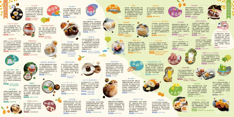 蘭陽金柑輕旅小時光地圖(背面)