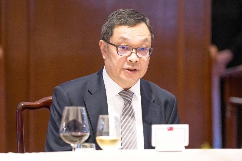 外交部政務次長陳明祺於午宴致詞歡迎美國「全美州議會聯合會」（NCSL）訪問團