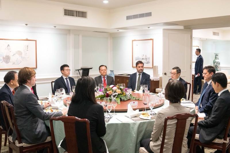 外交部政務次長陳明祺晚宴歡迎葡萄牙跨黨派國會議員訪問團