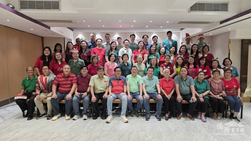 聖誕聯歡餐會大合照