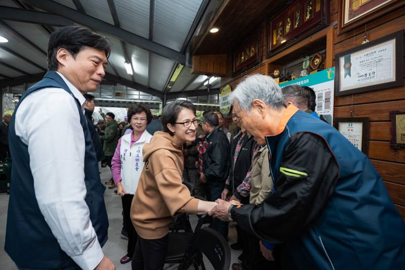 副總統關心礁溪鄉金柑產業