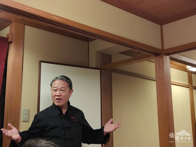 魏禧之致詞感謝會員一年來的支持