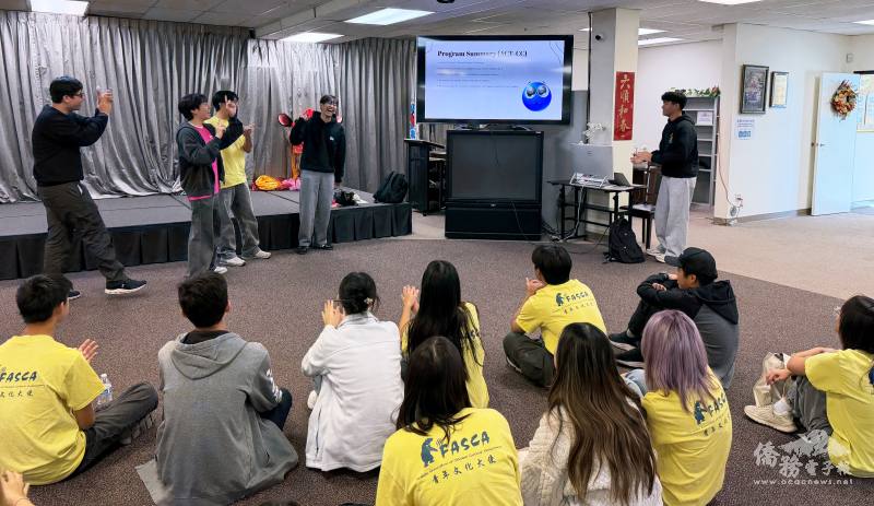 FASCA橙縣分會的「地瓜球隊」簡報建置年度主題網頁，提供全球各地FASCA分會跨域交流的構想