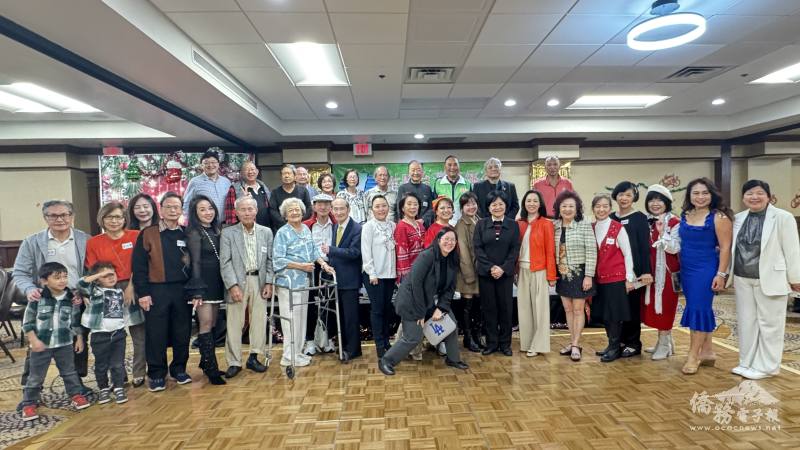 加州柑縣臺灣同鄉會年終慈善午宴，為社區送暖