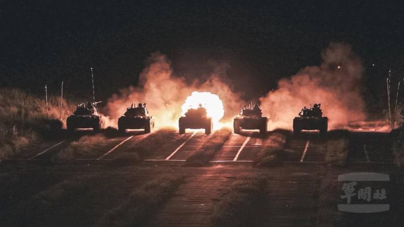 333旅日前進行基地訓練。（陸軍第八軍團提供）