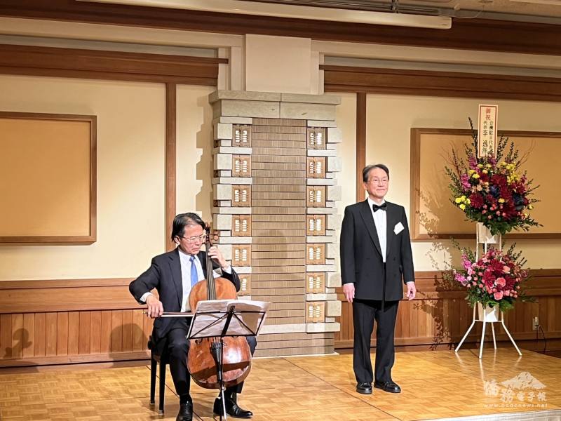 大提琴家三船文彰醫師與井上岳醫師共同演出