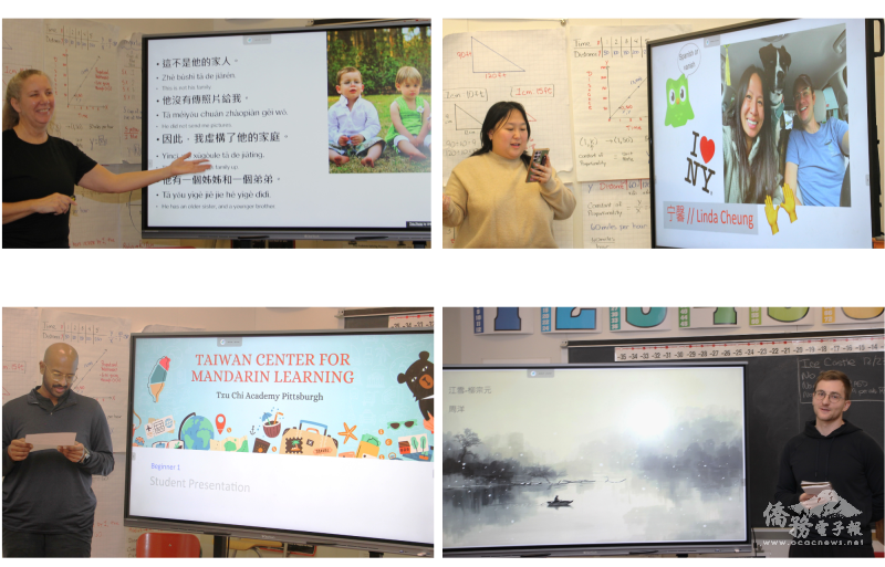 學員們展示所學