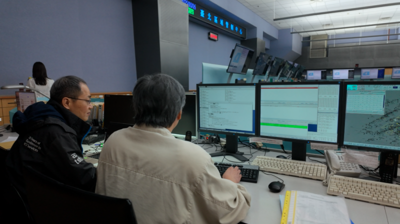 確認航管系統正常收到相關飛報