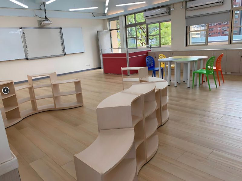 臺北市大橋國小完善的空間設計亦提供親師生召開IEP會議的溫馨場域