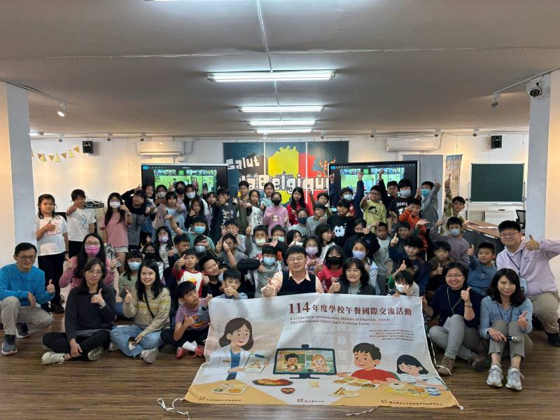 114年學校午餐國際交流活動-桃園市南勢國小