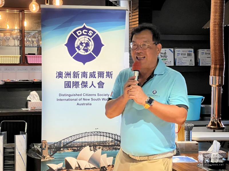 會長林正宜感謝幹部團隊支持與付出