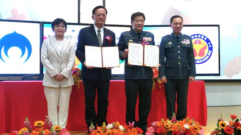 內政部消防署與國防部軍醫局簽署「各級消防機關與國防部軍醫局促進消防人員職業健康合作備忘錄」