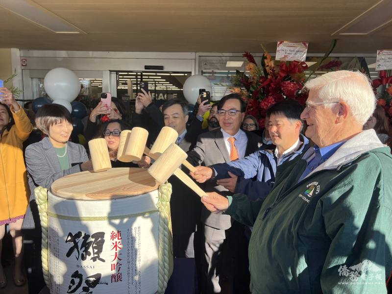 獺祭（Dassai）清酒開酒儀式