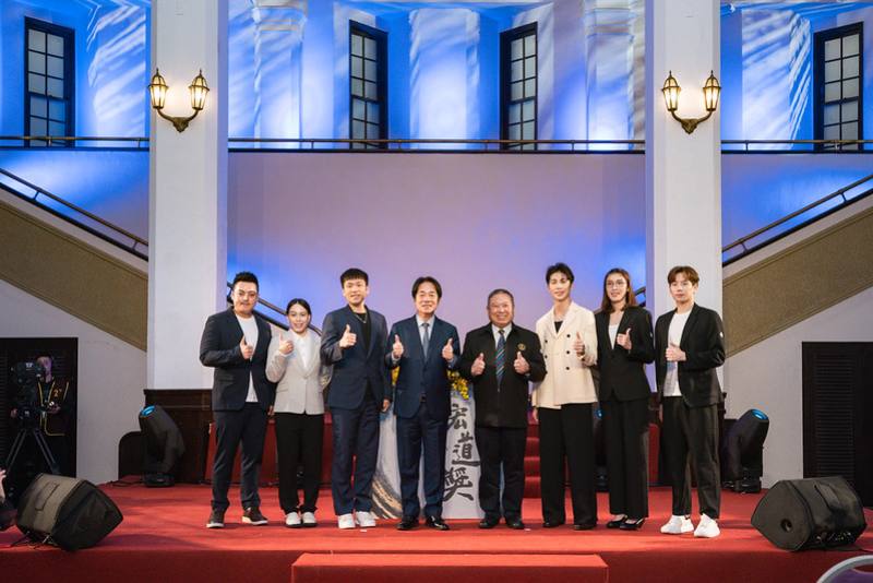 賴清德總統13日上午出席「114年宏道獎頒獎典禮」