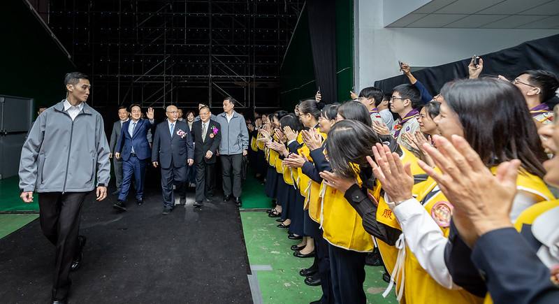 賴清德總統14日下午出席「一貫道白陽祖師傳道120週年紀念感恩大會」