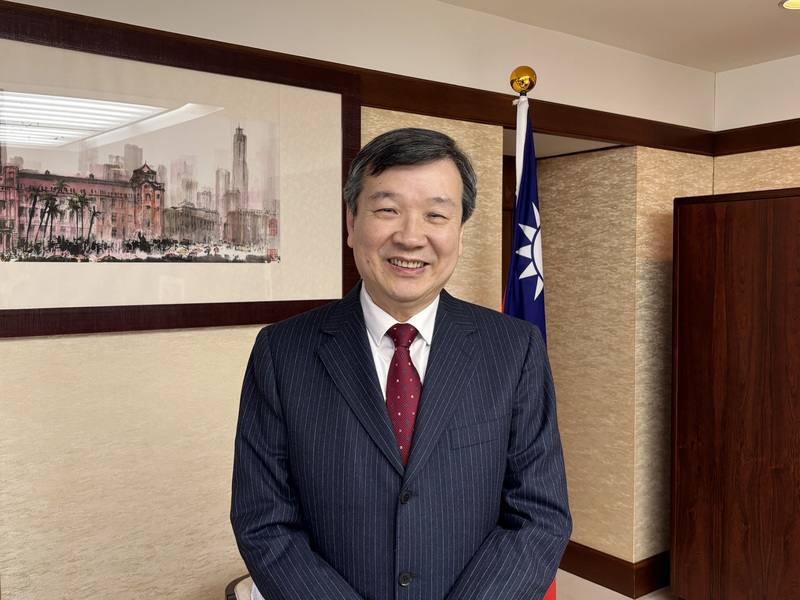 Taiwan's Representative to Japan Lee Yi-yang. CNA photo Dec. 15, 2025