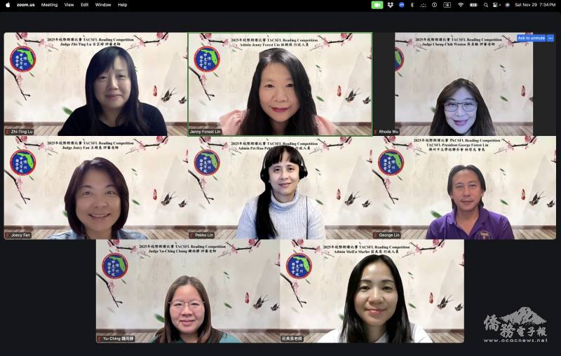 朗讀比賽評審老師及行政人員
