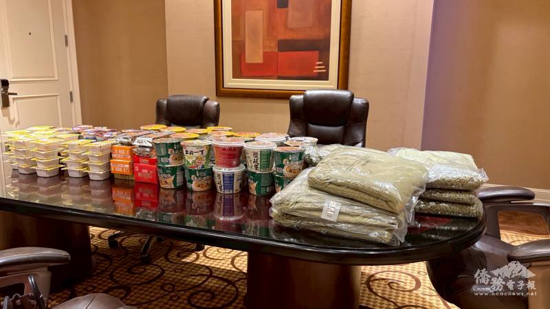 高子晴善用飯店擁有的生活物資，發送給無家可歸的遊民