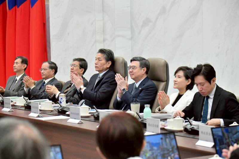 行政院長卓榮泰出席「監察院114年巡察行政院會議」