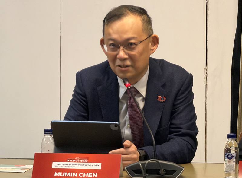 台灣與印度互設代表處30年之際，駐印度代表陳牧民肯定雙方關係，並與印方分享台灣民主（Democracy）、和平（Peace）、繁榮（Prosperity）的重要價值觀。